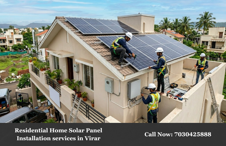 Residential Home Solar Panel Installation services in Virar