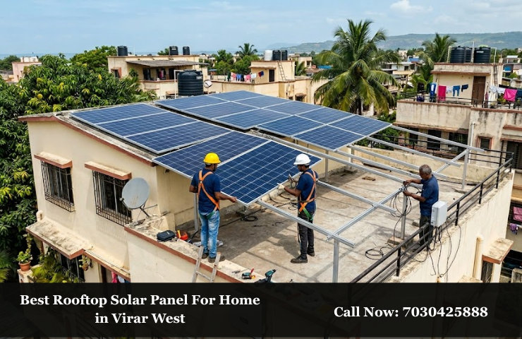 Best Rooftop Solar Panel For Home in Virar West