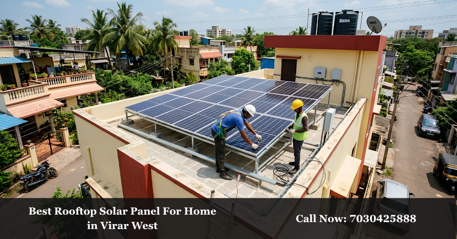 Best Rooftop Solar Panel For Home in Virar West