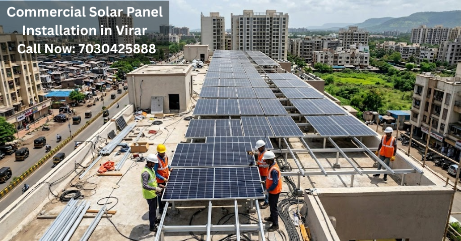 Commercial Solar Panel Installation in Virar
