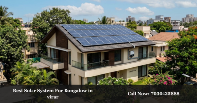 Best Solar System For Bungalow in virar