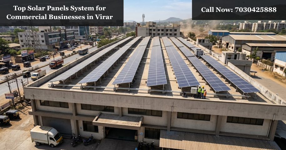 Top Solar Panels System for Commercial Businesses in Virar